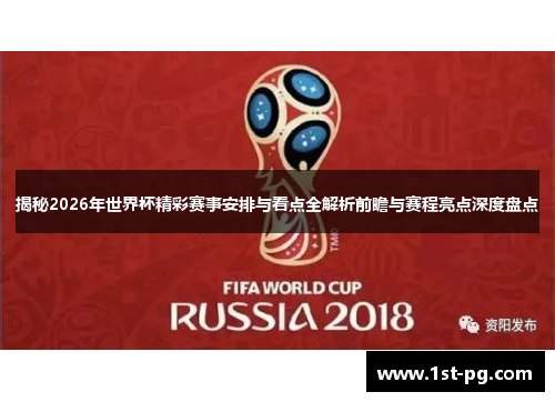 揭秘2026年世界杯精彩赛事安排与看点全解析前瞻与赛程亮点深度盘点